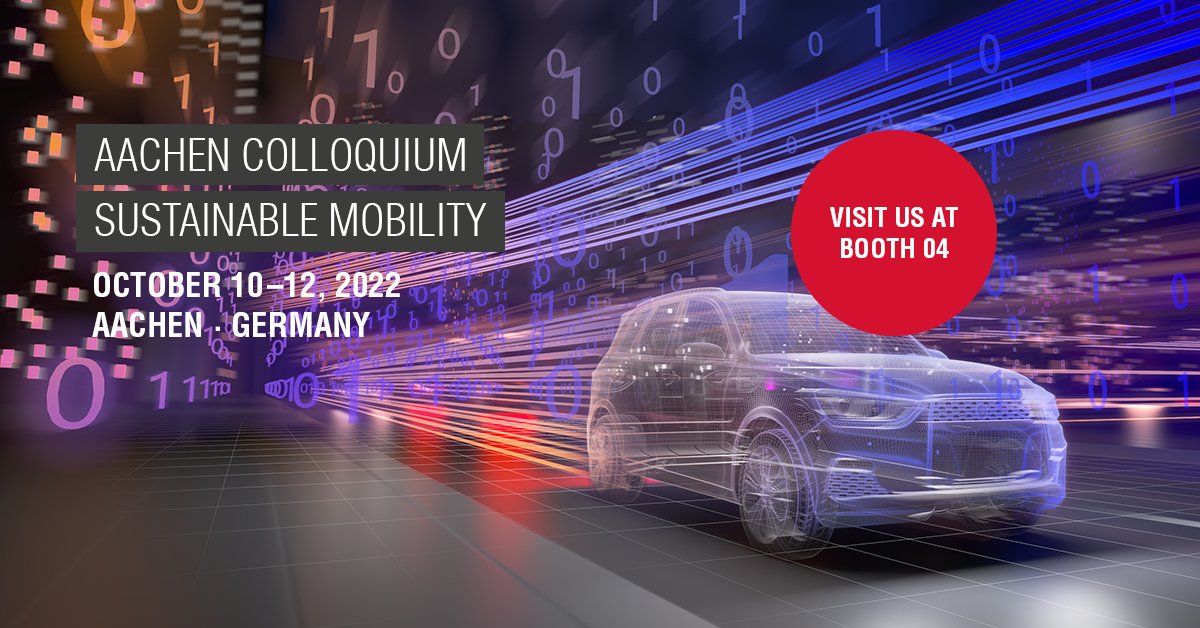 At this year’s #ACK, #FEV will be presenting developments for #CO2-neutral mobility as well as #sustainability-focused software and #energy solutions at booth 04. Information and accreditation: ow.ly/zxjp50KWGq6, lecture program: ow.ly/LNnL50KWGq5