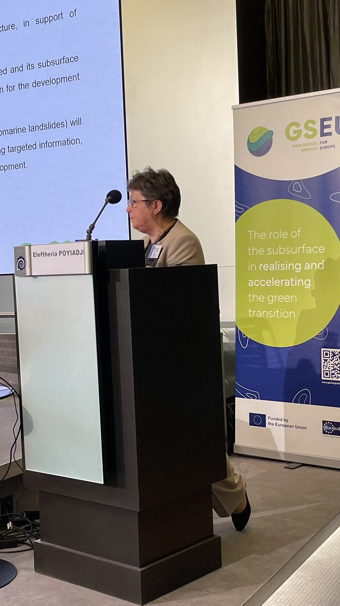 GeoServiceEU's tweet photo. Eleftheria Poyiadji of @eagme_hsgme kicking off Wp5 #coastal vulnerability assessment and #offshorewind siting #GEUS https://t.co/kf2288W9d6