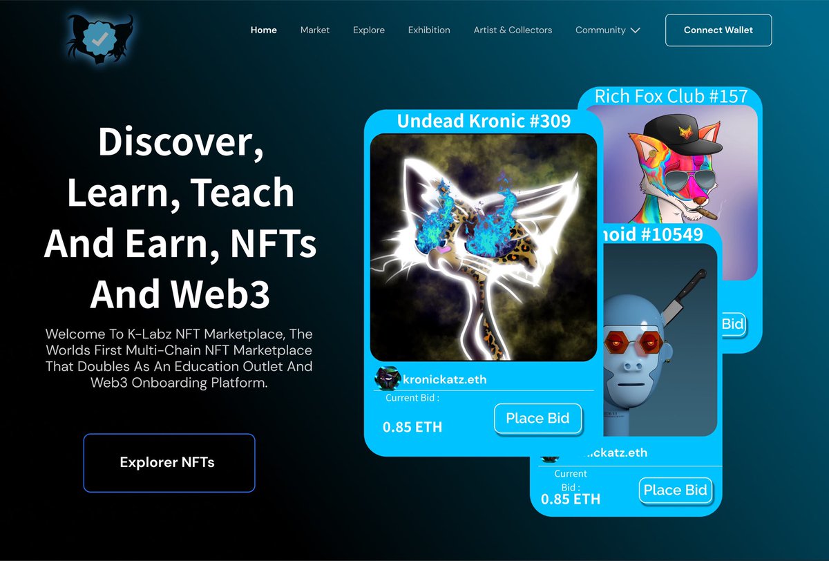 KronicLabz's tweet photo. #web3 #education is one of our highest priorities. Not only do we help creators develop their own ecosystems, we also help build out the community aspect as well. @KronicKatz is doing a #NFT Marketplace course for #MetaTec members interested in learning. https://t.co/BzVx0iLURt
