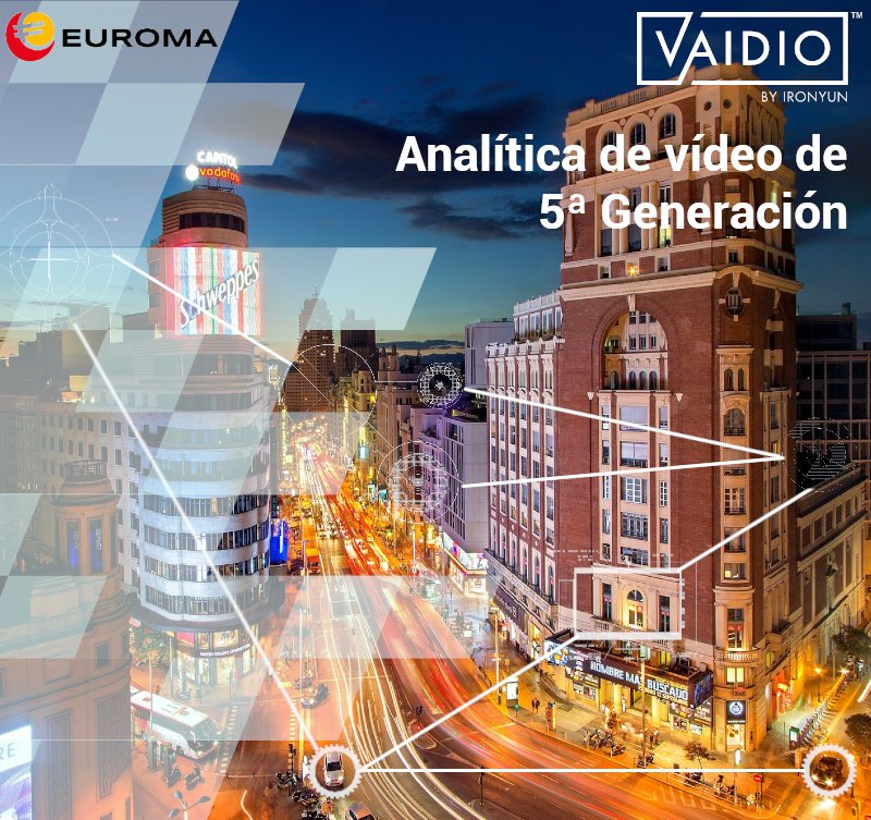 Euroma_Telecom's tweet photo. VAIDIO by IRONYUN - Analítica de vídeo de 5ª generación.

https://t.co/Z9bUjRy2X5

#euroma_telecom #ironyun #vaidio #ip #AI #deeplearning #forense #seguridad https://t.co/PZuC62vdvp