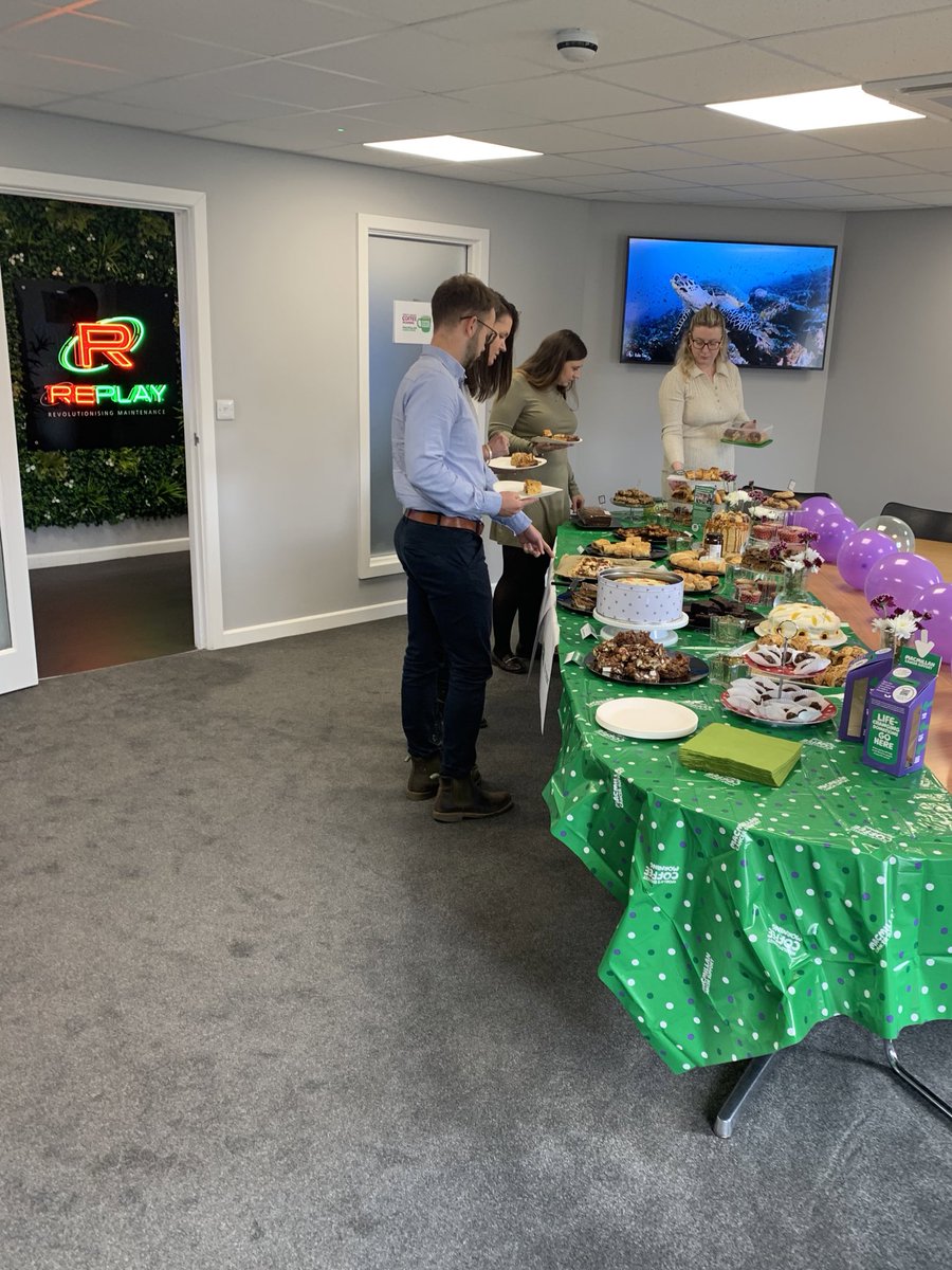 It’s @macmillancoffee morning in the office today, raising funds for their important work. The <a href="/Passport_365/">Passport365 Sports Management Software</a> <a href="/conduiit/">conduiit</a> &amp; <a href="/ReplayMaintain/">Replay Maintenance</a> teams have outdone themselves with both sweet &amp; savoury baked goods. No one is going hungry today! #charity #MacmillanCoffeeMorning #macmillan