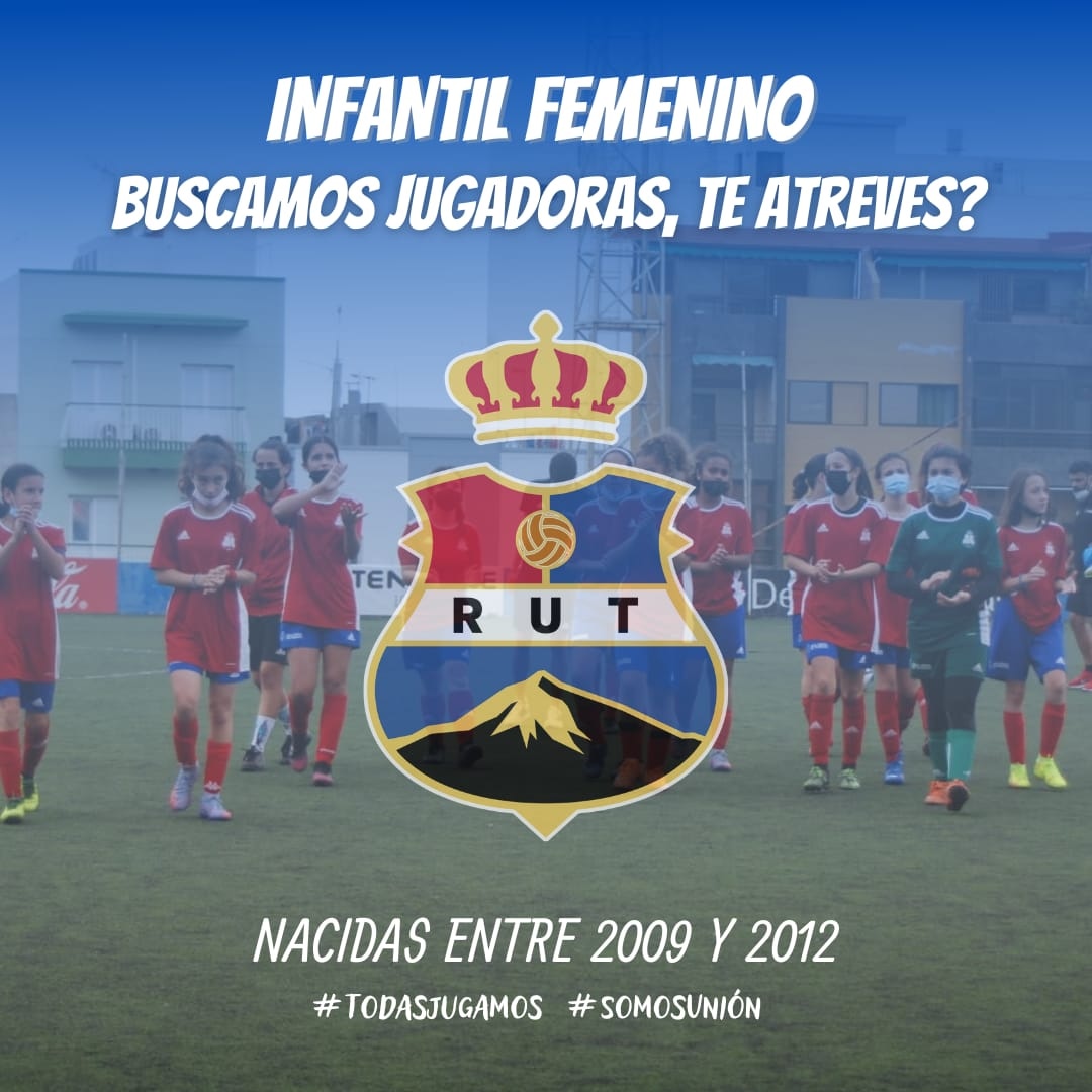 ¿Te atreves? 😉

¿Has nacido entre los años 2009 y 2012? 📅

¿Te gusta el fútbol? ⚽

¿Quieres pasar divertidos momentos y disfrutar con otras chicas haciendo lo que más te gusta? 😊
