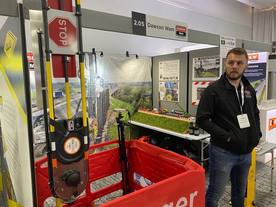 DAWSON_WAM's tweet photo. Set up and ready to go at the @SaferHighways18 Live event at the East Midlands Conference Centre.

We have lots of safety innovation to show as well as a scale model highways site! Come visit us at stand 2.05!

#shlive https://t.co/gfPdaPbloM