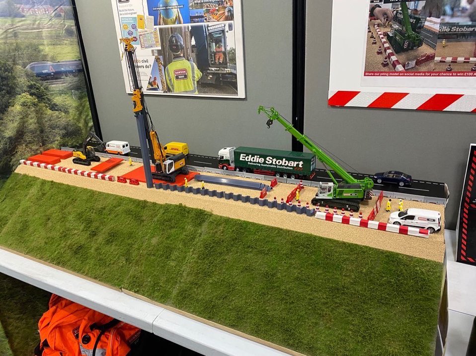 DAWSON_WAM's tweet photo. Set up and ready to go at the @SaferHighways18 Live event at the East Midlands Conference Centre.

We have lots of safety innovation to show as well as a scale model highways site! Come visit us at stand 2.05!

#shlive https://t.co/gfPdaPbloM