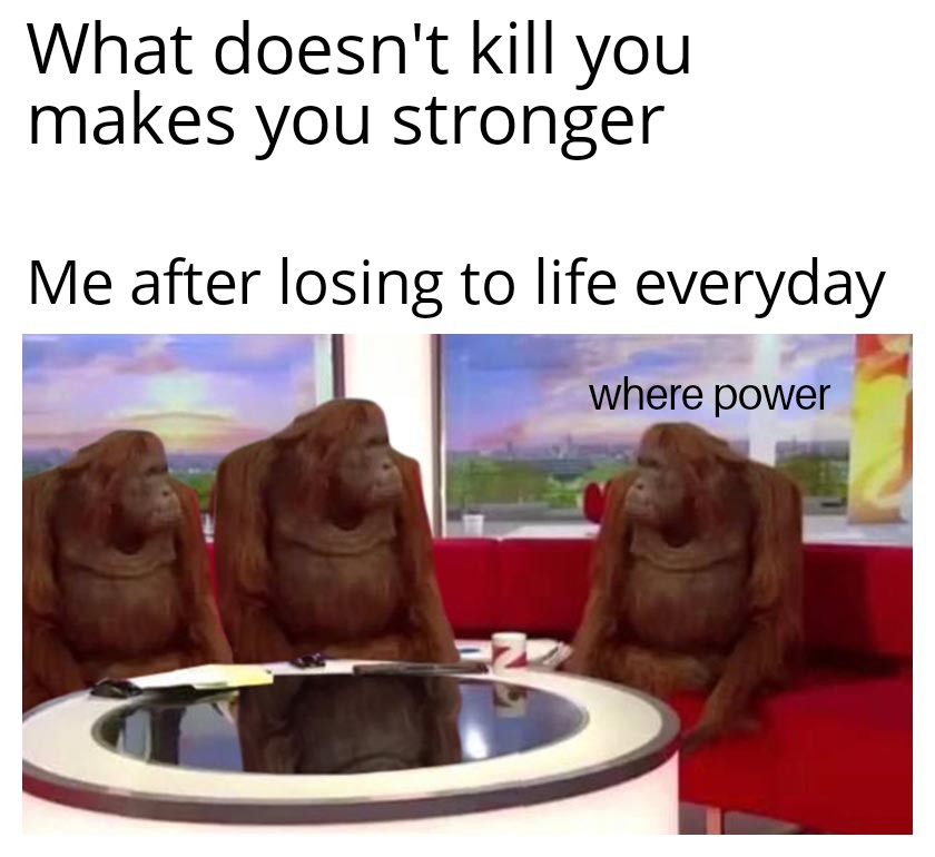 theMemesBot's tweet image. power unlimited power