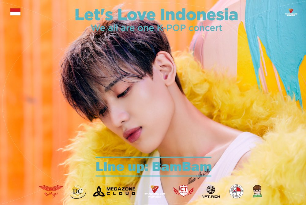 mum_mimimi's tweet photo. ว้าวน้องแบม
WE ALL ARE ONE K-POP CONCERT
Official line-up: #BAMBAM
Siap menyapa Ahgase di Indonesia, BamBam dari GOT7 akan bergabung dalam official line-up We All Are One K-Pop Concert! 🥳 Sampai bertemu nanti, teman-teman Ahgase~
#LetsLove_Indonesia #WeAllAreOne #ctlid https://t.co/vkEasFUi9q