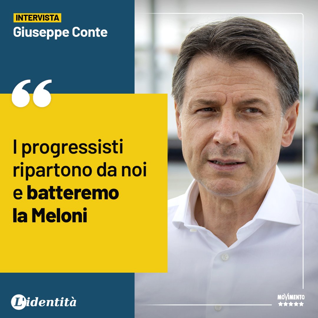 Mov5Stelle's tweet photo. โ๏ธ Leggi lโintervista realizzata da L'identitร al nostro Presidente @GiuseppeConteIT .
Qui il testo integrale ๐
https://t.co/8yhzBV8sst https://t.co/H4oDkKSJFf