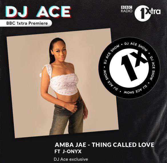 Catch the song on <a href="/DJAce/">Ace</a> show this morning on <a href="/1Xtra/">BBC Radio 1Xtra</a> 10-1pm✨🔊🫶🏽🖤 FIRST PLAY VIBES😍