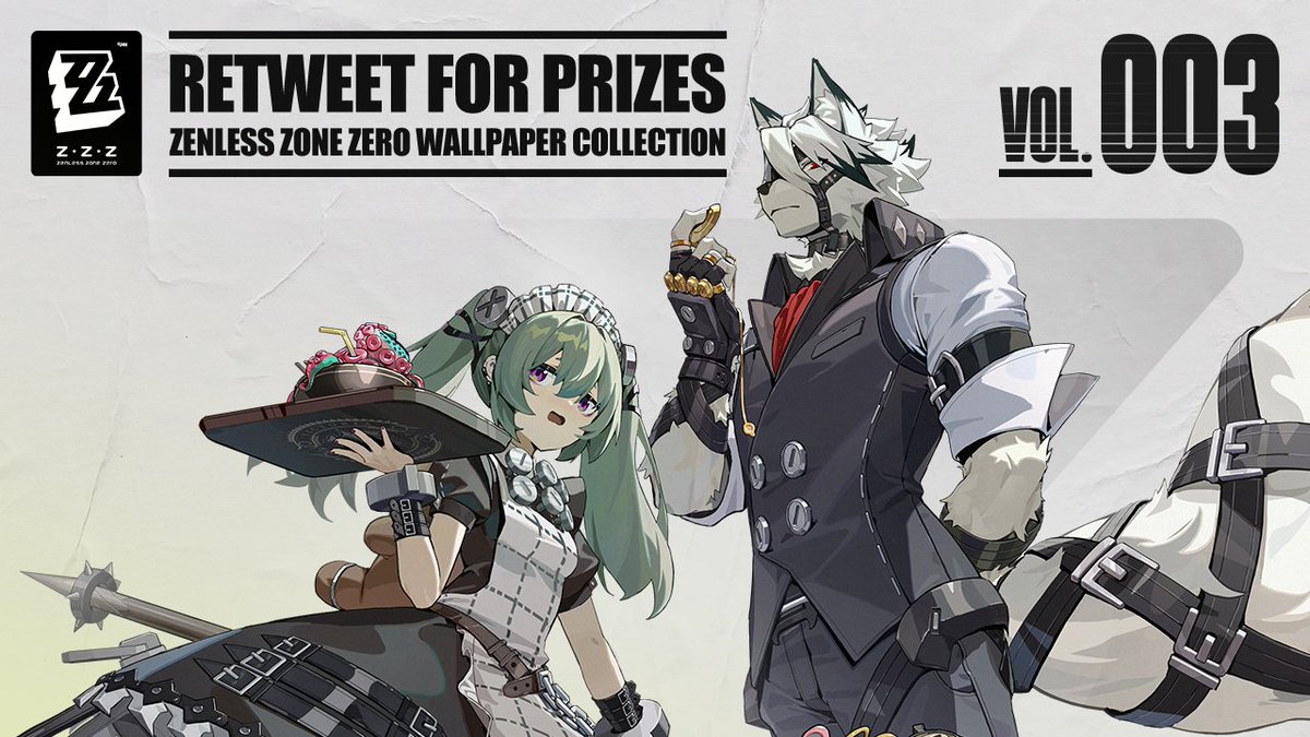 Zenless Zone Zero ➡️ Wishlist on Xbox! (@zzz_en) on Twitter photo Distinguished Proxies,
Z·Z·Z Wallpaper Collection 003 is now available. Feel free to download now!
Download Link: hoyo.link/7fmHBBAd
Event Prizes: Bangboo Pillow x5
How to Participate:
1. Follow <a href="/ZZZ_EN/">Zenless Zone Zero 🎉Season 2🎉</a>
2. Retweet this post
End Time: October 10
#zzzero Distinguished Proxies,
Z·Z·Z Wallpaper Collection 003 is now available. Feel free to download now!
Download Link: hoyo.link/7fmHBBAd
Event Prizes: Bangboo Pillow x5
How to Participate:
1. Follow <a href="/ZZZ_EN/">Zenless Zone Zero 🎉Season 2🎉</a>
2. Retweet this post
End Time: October 10
#zzzero
