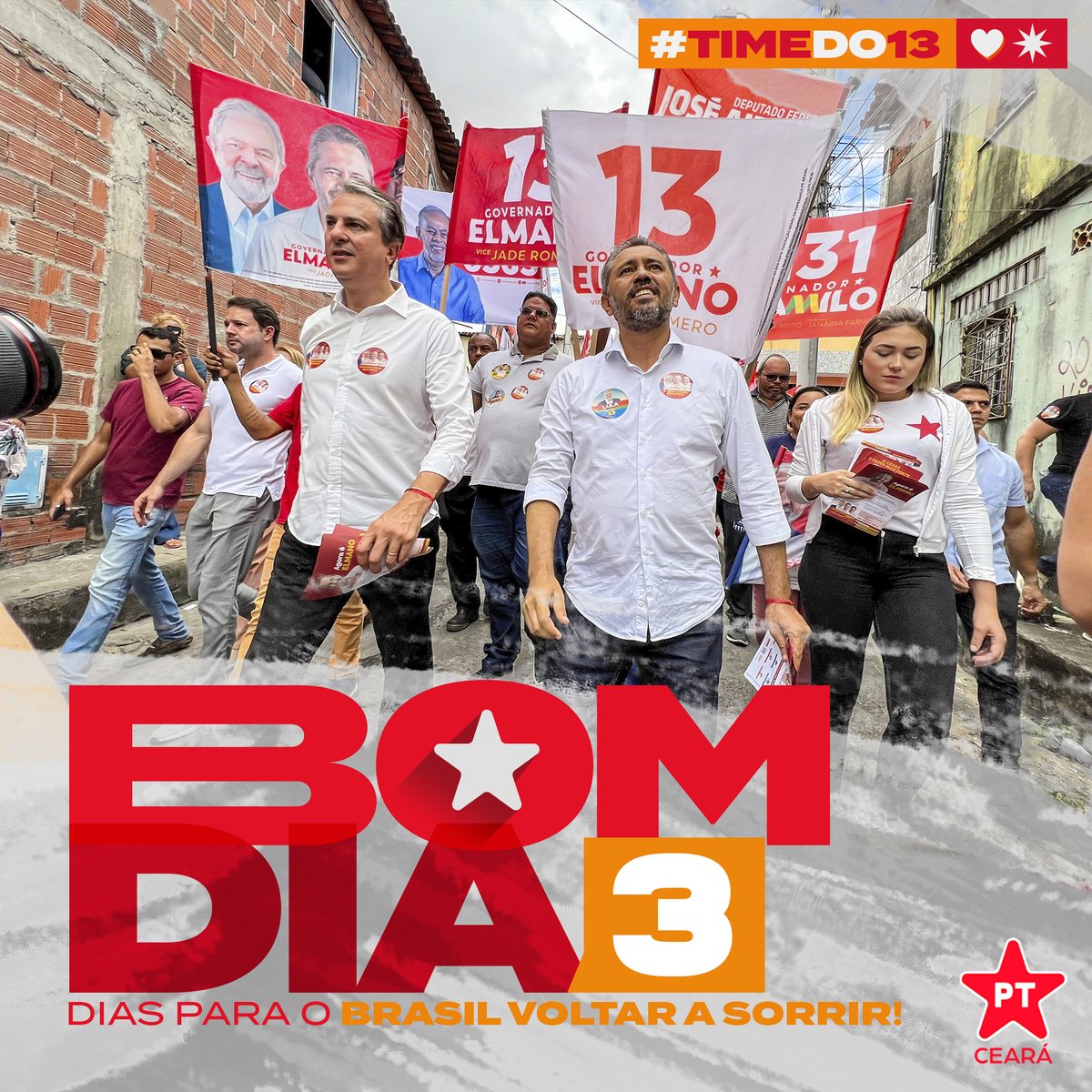 PTCeara's tweet photo. Faltam 3 dias para o Ceará e o Brasil ficarem mais fortes! Bom dia, #TimeDo13! ⭐
Registro: Matheus Maciel
#PTCeará https://t.co/kEQ0lnVPmt