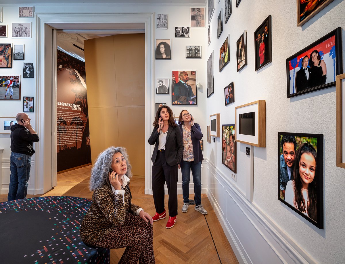 Personal and emotional #narration is central throughout OUR LAND at @msophiahof. Eight families’ #stories reveal how the Dutch #colonial past continues to mark and #influence human lives. We are #honoured that these families entrusted us to share their stories with visitors.