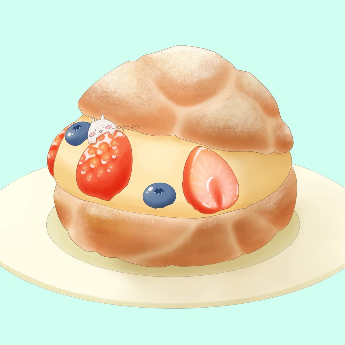 「#洋菓子の日色とりどりのケーキたち 」|びすこってい🍰5月コミティア/デザフェスのイラスト