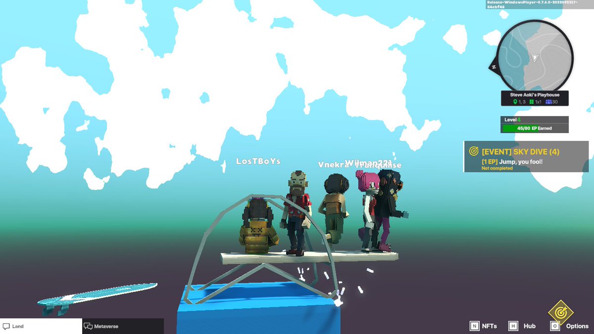 Junot_Reacher's tweet photo. @TheSandboxGame @steveaoki I just participated in the #SandboxAlphaS3Giveaway for a chance to win 500 SAND! Found the high diving board in @steveaoki's Playhouse, check out my screenshot below!
👇hi! https://t.co/1fjEsCbEdD