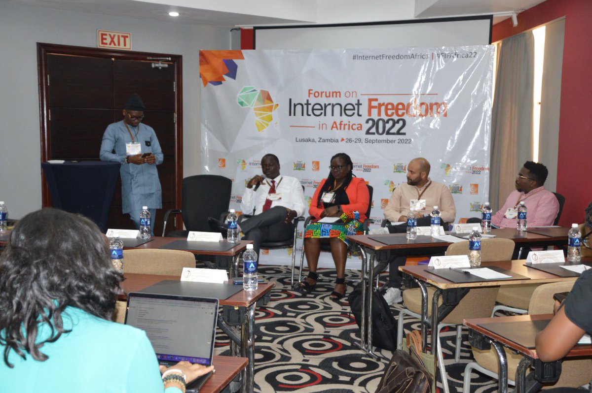 AmnestyKenya's tweet photo. 📍Lusaka, Zambia
Our #DigitalRights Officer @VictorNdede was part of the #FIFAfrica22 discussion on advancing digital safety and other protections for #Children in Africa. https://t.co/PCC3wZSHET