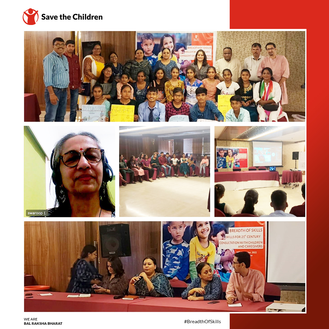 balrakshabharat's tweet photo. In #Jaipur, supported by @LEGOfoundation, we organised a 'Children's Consultation' to discuss the need for 21st century skills &amp; holistic education. Children from Jodhpur, Rajsamand &amp; Tonk participated and interacted with educationist and our Governing Council member @YoSwaroop. https://t.co/k9EtSGbXOD
