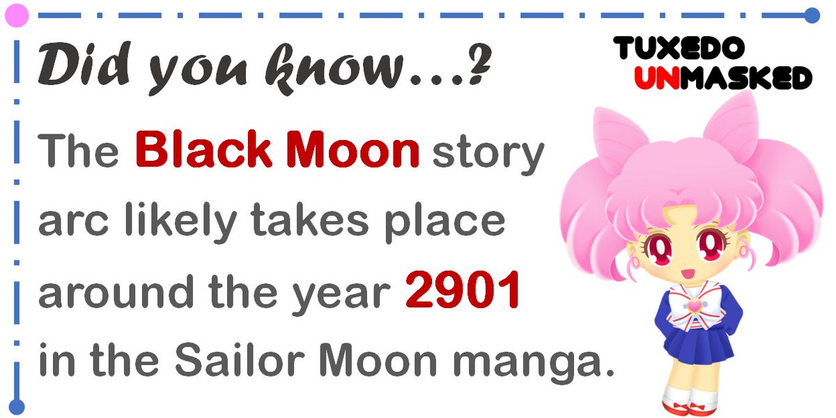 #SailorMoonTrivia
tuxedounmasked.com

... and here I always think of it as 3000. 🙃
