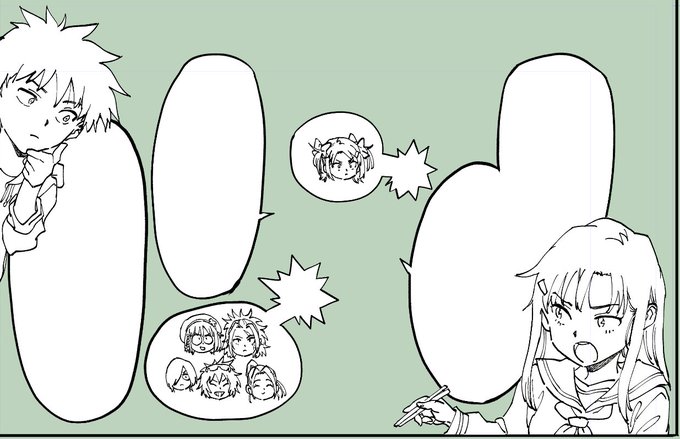 丸ペンのこういう線も好き 