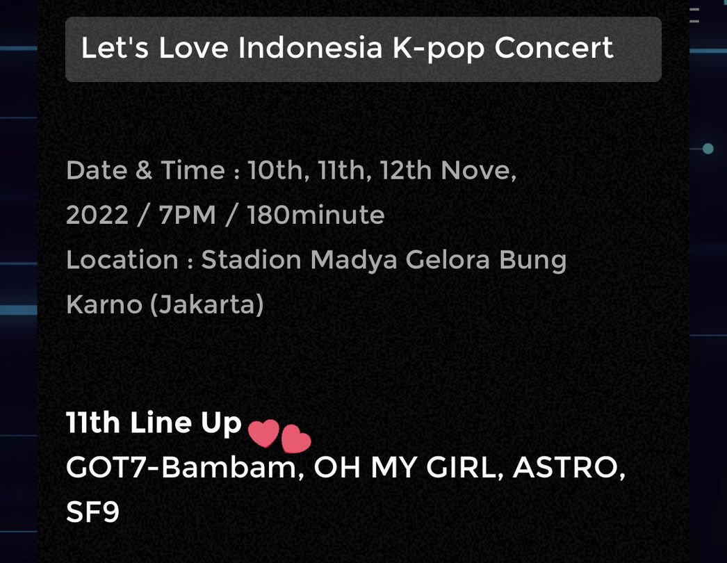 minny1a's tweet photo. น้องแบมปังมากมีคอนรวมที่อินโด อินโดนีเซียจะมีน้องแบมแล้วววว👍🏻
#LetsLove_Indonesia
#WeAllAreOne #ctlid
#BamBam @BamBam1A https://t.co/ltdMGWdDaD