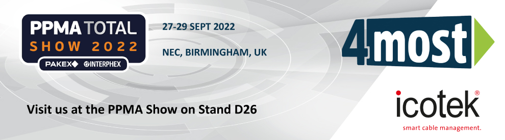 4MostElectronic's tweet photo. Visit us at the PPMA Show this week in NEC Birmingham, Stand D26 #ppmashow #icotek https://t.co/VW4y4ZilJ6