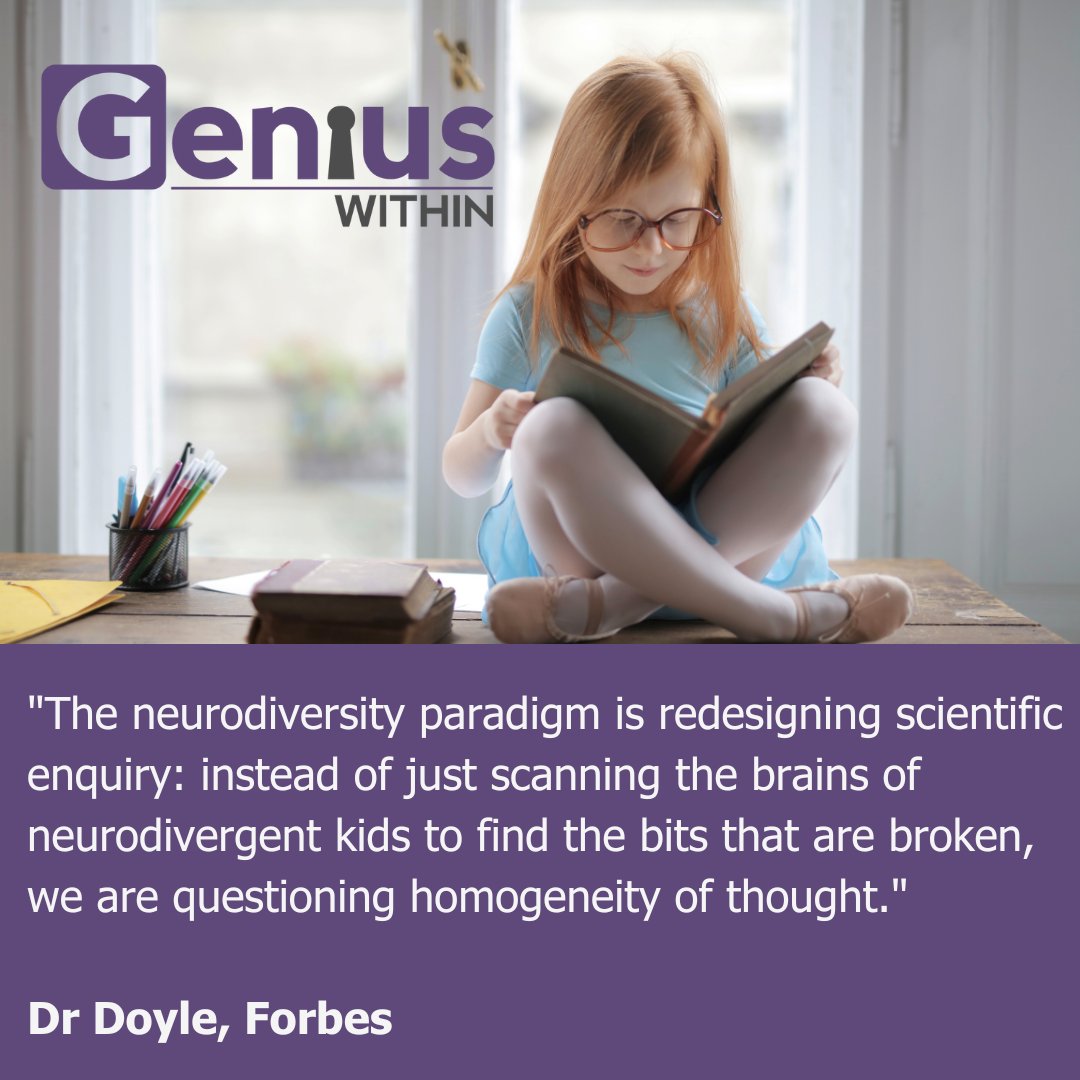 Love this quote from @NancyDoylePsych  in Forbes recently. Here's the article if you haven't read it yet 👇

forbes.com/sites/drnancyd…

#NationalInclusionWeek #Neurodiversity #Acceptance #Inclusion #DEandI #Psychology #OccPsych #Sociology