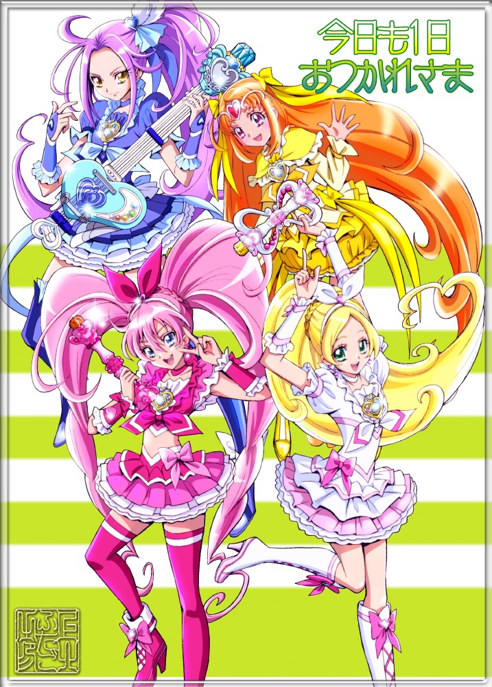 みなくるさま❤️スワロフスキー ヘアゴム （ピンク系