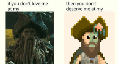 CursedPirates's tweet photo. Do you deserve me, anon?
#freemint #trove #galleondao #curseddao https://t.co/55nMFnc1x1 https://t.co/xwe33AXOMr