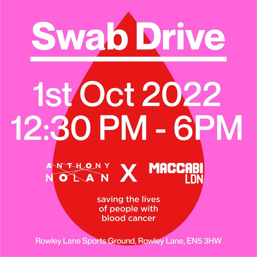 ⚽❤️⚽ 
In honour of #BloodCancerAwarenessMonth, <a href="/LondonLions_/">London Lions F.C.</a> in partnership with <a href="/AnthonyNolan/">Anthony Nolan</a> are hosting a swab drive this Saturday

The goal is to get as many 16-30yr olds to join the global bone marrow registry

Please stop by Rowley Lane &amp; help save a life <a href="/NHSBT/">NHS Blood+Transplant</a> <a href="/DKMS_uk/">DKMS UK | We Delete Blood Cancer</a>