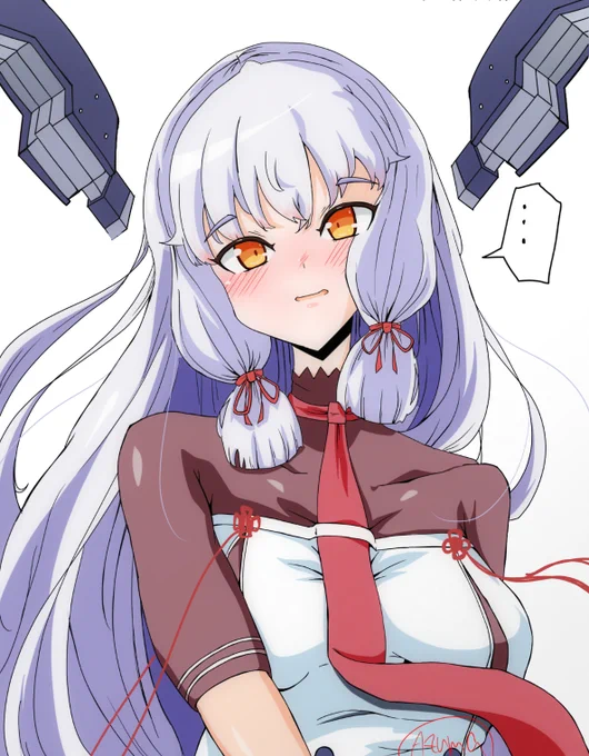 #今月描いた絵を晒そう
初めて叢雲ちゃんで2000いいねもらったよ!! 
