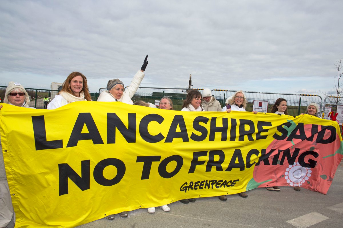 Unlike the prime minister, we actually DO know where Preston New Road is.

Lancashire said no to fracking, there is NO local consent.