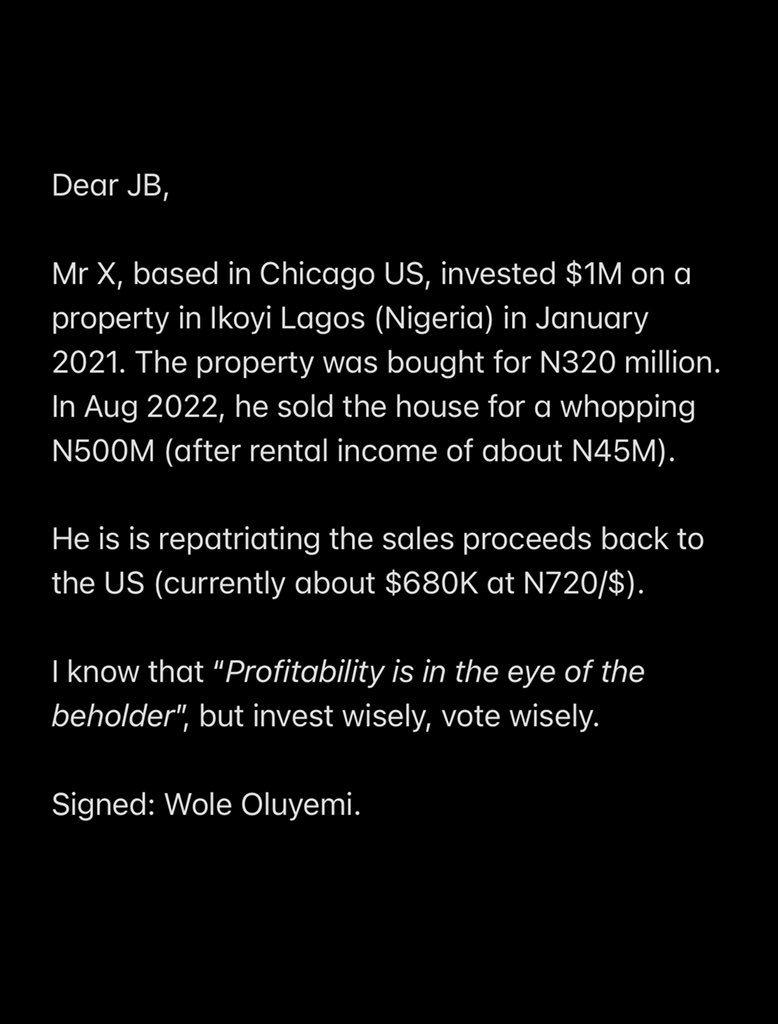 WoleOluyemiCo's tweet photo. Hey 👋🏾 welcome to the #JBseries 👇🏽 https://t.co/0KlnVmlBPm