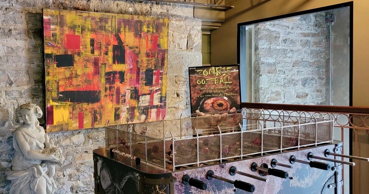 LePtitLoup's tweet photo. I’m pleased to announce that I will be represented by the Concave Gallery in Perth, Ontario. A beautiful gallery in a beautiful town.
#artgallery #abstractart #abstractartwork #contemporaryart #artcontemporary #artcollector #artabstrait #artcontemporain #arte #artcollector #art https://t.co/89Et4nUF4E