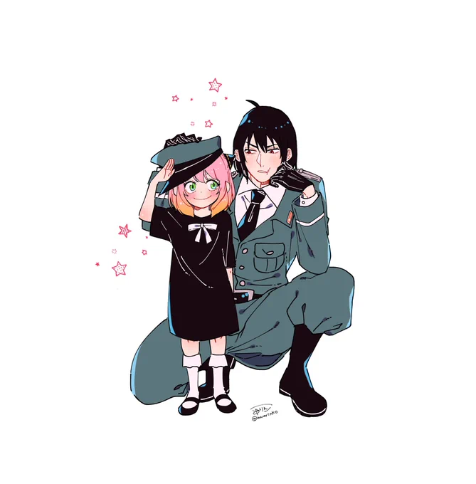 アイコン用…あまりにも納得いかない仕上がりなので使ってなんて言えませんごめんなさいおじアニャ供養… 