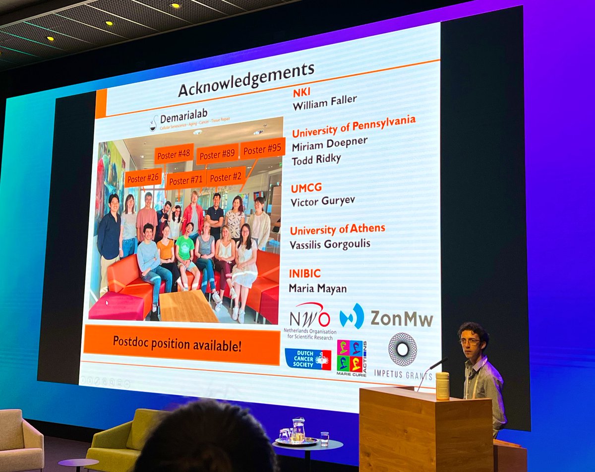 Dr. María D. Mayán (@mariadmayan) on Twitter photo Amazing talk of <a href="/marc_dema/">Marco Demaria</a> showing great results about the role of Cx43 in senescence 👏🏻<a href="/ICSA_senescence/">International Cell Senescence Association</a> #ICSA2022
Lovely moment congratulating <a href="/mveirin/">Marta Varela-Eirín</a> for her wedding and for postponing her honey moon to be here today!👏🏻😃#WomenInSTEM
Cx43 rocks🤩 Many congrats <a href="/mveirin/">Marta Varela-Eirín</a> Amazing talk of <a href="/marc_dema/">Marco Demaria</a> showing great results about the role of Cx43 in senescence 👏🏻<a href="/ICSA_senescence/">International Cell Senescence Association</a> #ICSA2022
Lovely moment congratulating <a href="/mveirin/">Marta Varela-Eirín</a> for her wedding and for postponing her honey moon to be here today!👏🏻😃#WomenInSTEM
Cx43 rocks🤩 Many congrats <a href="/mveirin/">Marta Varela-Eirín</a>