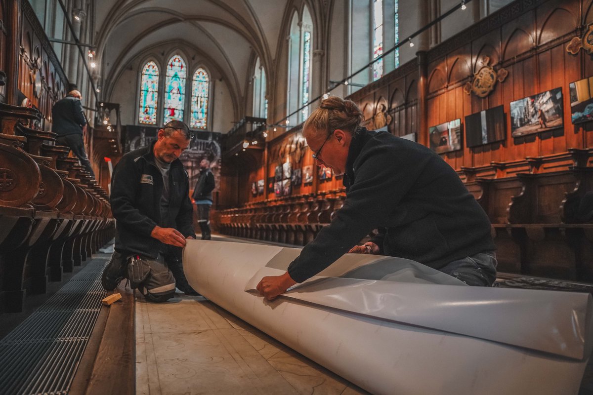 PrixBayeux's tweet image. #PBCN2022 : J-3 avant la 29è édition du #PrixBayeux ! Les équipes installent actuellement les expositions et le chapiteau. 💪  À bientôt !!
🇬🇧 The Bayeux Calvados-Normandy award starts in 3 days !! Teams are currently setting up the exhibitions and the pavilion. 💪 See you soon !