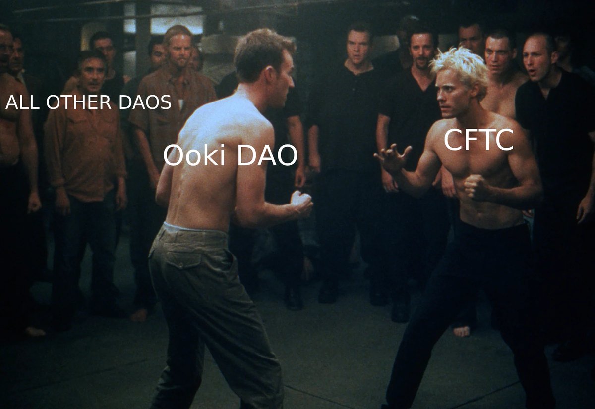 Timccopeland's tweet photo. THE CFTC IS GOING AFTER DAOS — HOW DOES THIS AFFECT YOU?

Big questions: 
- What is happening?
- How will it affect DAOs?
- How does it affect token holders?

+ Ooki’s legal defense will be really important for the entire DAO space.

Let's take a look 👀 🧵 1/26 https://t.co/OwDe6NPwVK