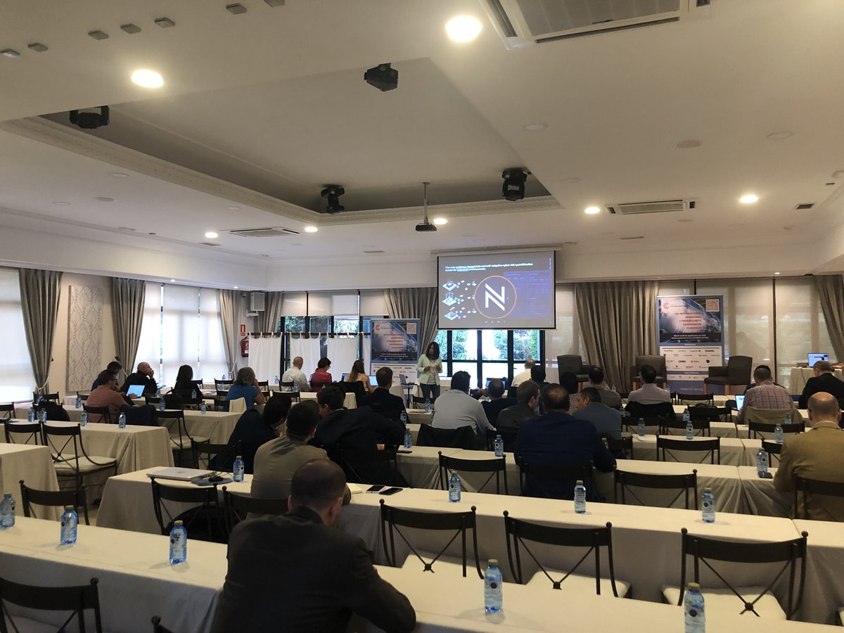 info_CCI's tweet photo. Contamos con Romy Ravines de @DeNexusInc1 para hablar sobre el Modeling of Catastrophic cyber events in Industrial Environments and the impact on porfolio risk accumulation mediante un caso de uso en esta jornada del #CCIconeurope22 

#Ciberseguridad #industrial #ICS https://t.co/OiWoxJlkBc