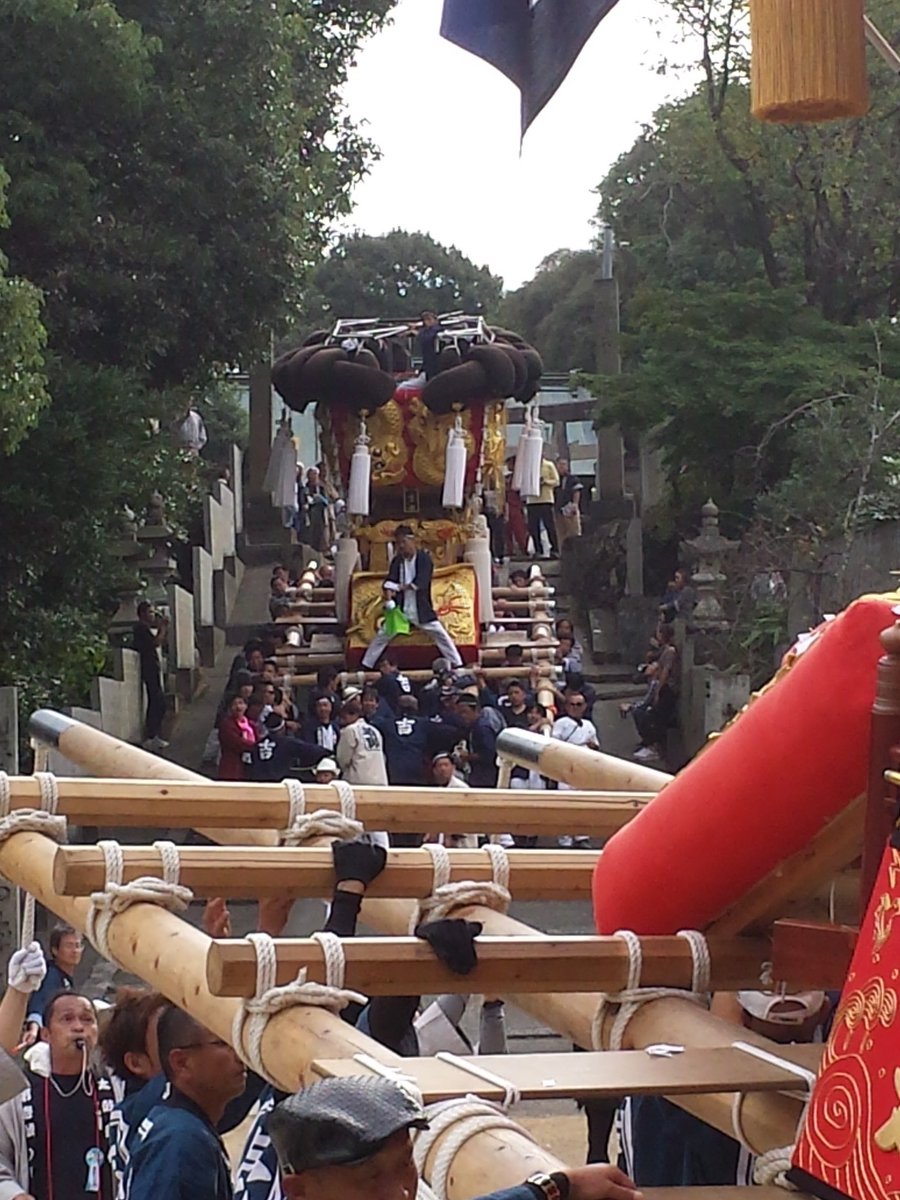 umataikokura's tweet photo. 財田町鉾八幡神社例大祭。今年も太鼓台奉納自粛。10月第一土、日曜日祭礼日。本年も縮小し、神事のみ。 https://t.co/Tflif3aQd5