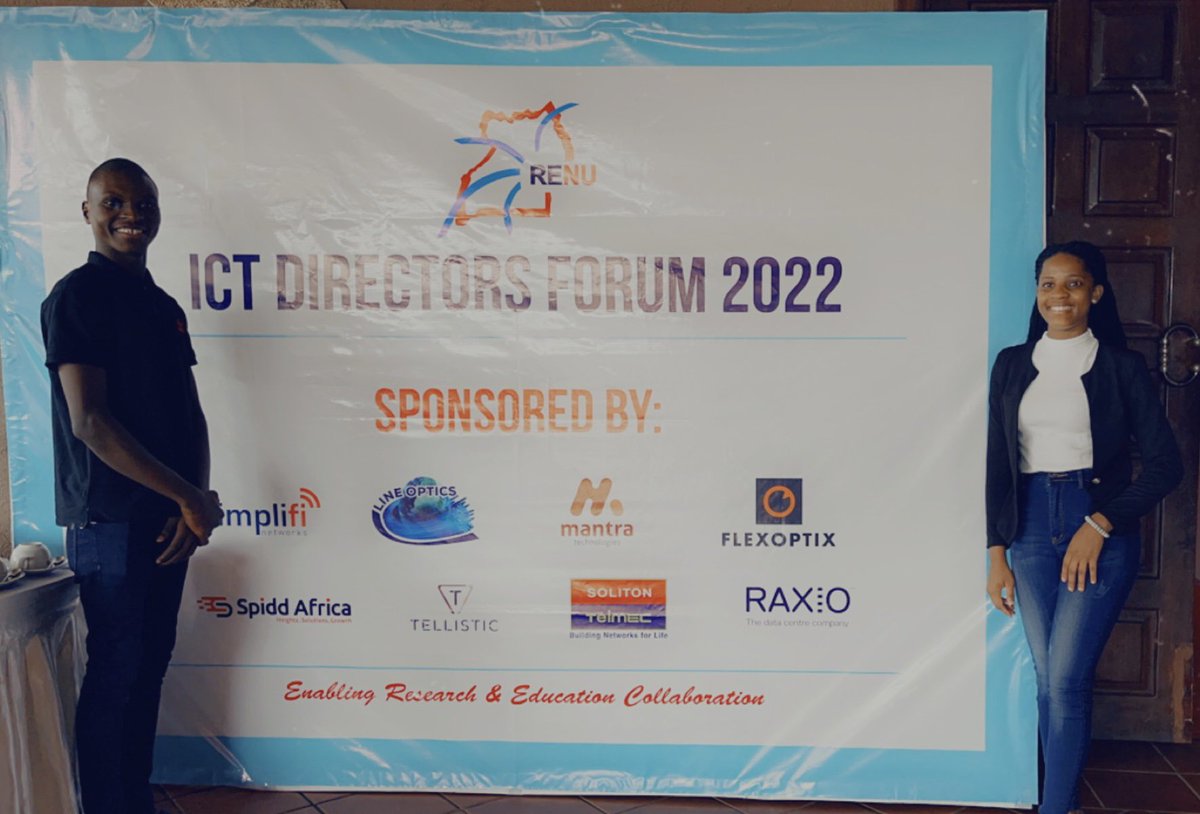 CodinginHeelsug's tweet image. Attending this year's Research and Education Network for Uganda -RENU ICT Directors Forum happening at the Commonwealth Resort Munyonyo. Post Covid advances and Educational institutions main focus. #CodingInHeels
