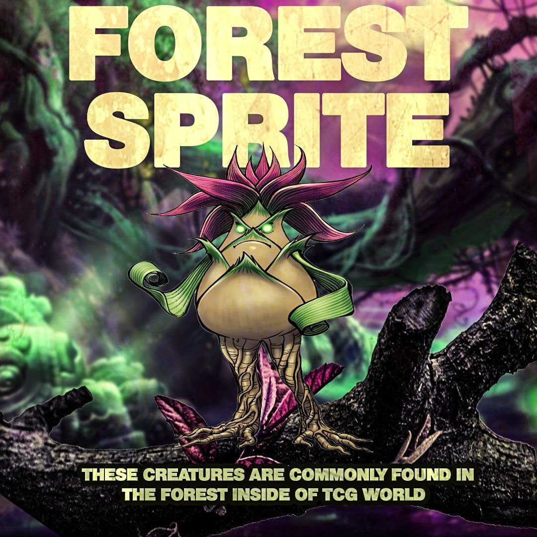 Have Your Ventured Through the Woodland Areas of TCG World? 🌍

You Might Just Run into these Forest Sprites! 🌲

- You Can Capture Sprites while Exploring our 800sq/km Open World.

Every Sprite You Catch Can be Owned as an #NFT!🚨

#TCGWorld