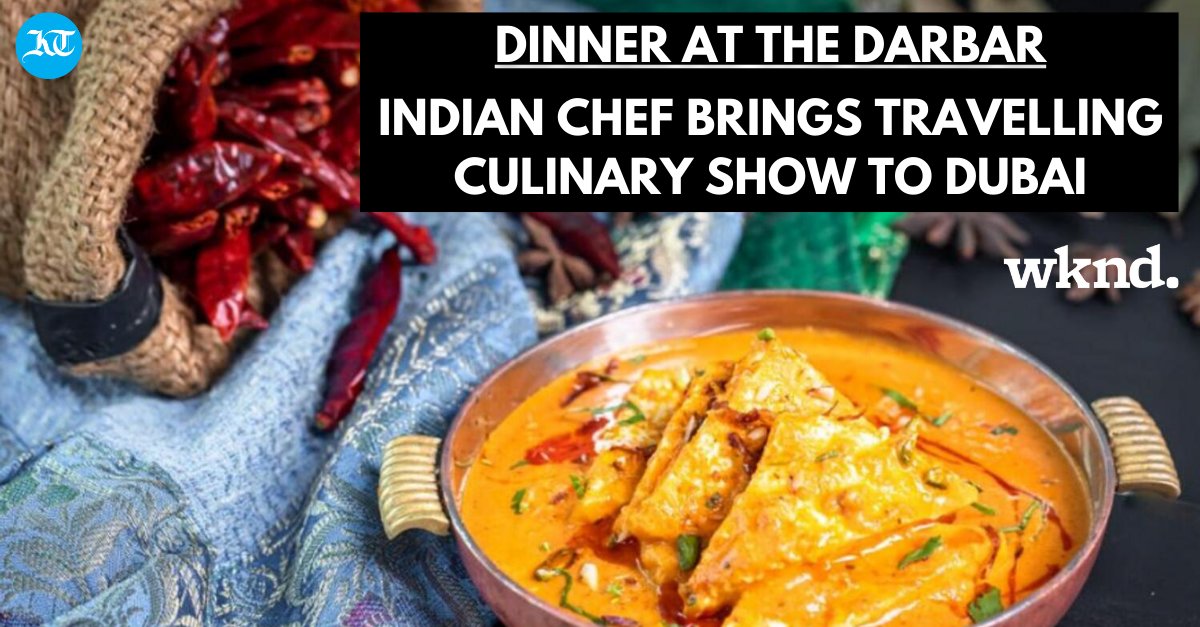 khaleejtimes's tweet photo. Eminent food historian, restaurateur and food writer @osamajalali lavishes praise on #Dubai and the homegrown restaurant chain #GoldenFork, while dicussing his ongoing signature show “Dinner at the Darbar”

https://t.co/I20arYYHqg

@wkndmag #Indianfood #food https://t.co/7abggZLruh