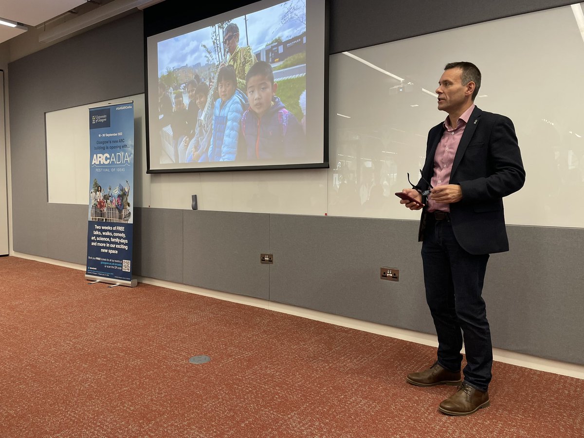 VP for Research @cjpearce opening today’s #UofGEngage Forum housewarming at #UofGARCadia