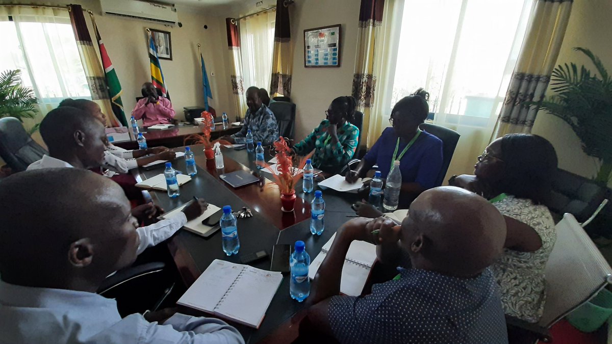 The Rt. Hon. Speaker <a href="/CNakuleu/">Hon. Christopher Nakuleu</a> and the Clerk Mr. Linus Miinyan this morning met departmental heads of the County Assembly Service. The interactive session was geared towards structuring ways of enhancing effective and efficient service delivery of the Institution.