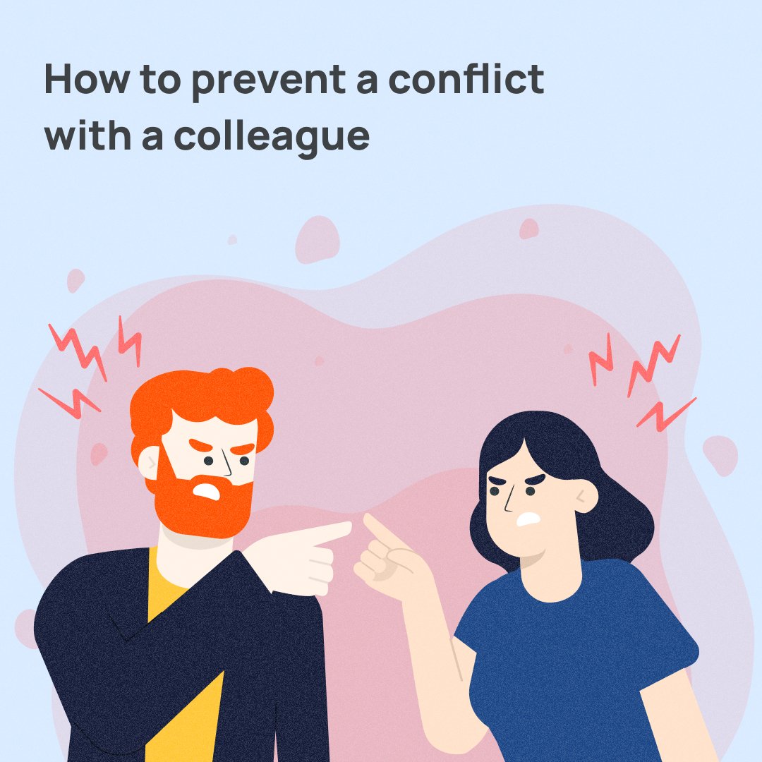 weeeknet's tweet photo. How to prevent conflict at work
⁣⁣
Conflicts at work are more likely to occur due to external factors - for example, poorly built processes. And because of internal factors - in the morning I got up on the wrong foot and can infuriate anything.
Read more in our facebook! https://t.co/CLqOoJapSZ
