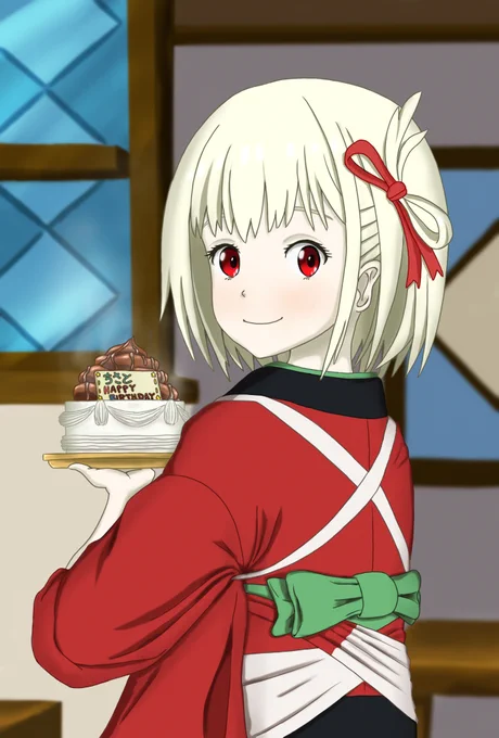 リコリコに始まりリコリコで終わる #今月描いた絵を晒そう 