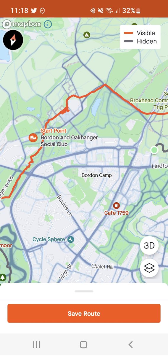 ZhepzyMudRunner's tweet photo. @Twittachallenge #WinterSprinters
I tried out Strava half way through my run this morning and thankfully it seemed to work, so fingers crossed for the challenge now! There's an abandoned parade ground on route so I ran this ... ๐๐๐๐๐ Strava Spesh! https://t.co/4ukd4HGYFe