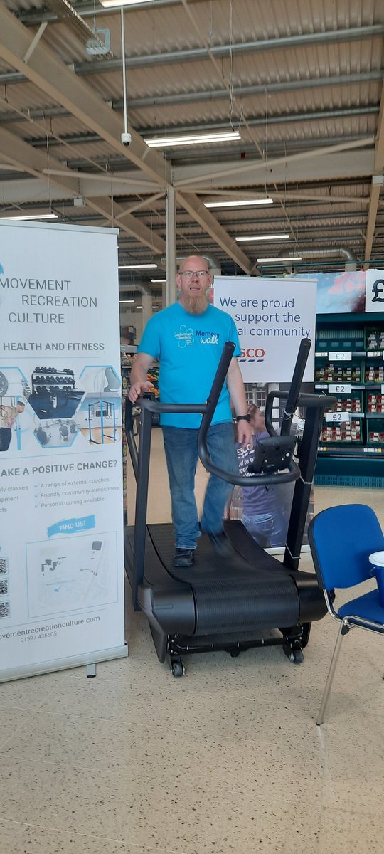 Many thanks for all the donations for <a href="/AlzSocCymru/">Alzheimer's Society Cymru</a>. £40 has been raised so far through the Justgiving page, £180.38 raised on the day <a href="/Tesco/">Tesco</a> Llandrindod Wells, a cheque from the Mayor of Llandrindod Wells, Cllr Laurence Weerdmeester-Price. A total of £320.38.