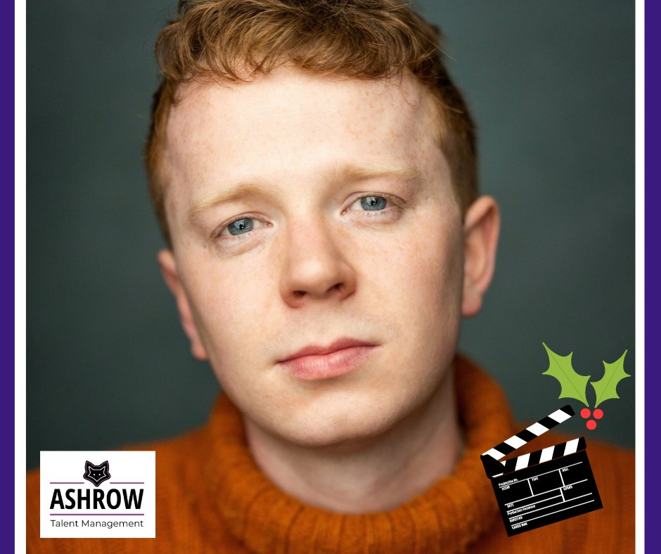 AshrowTM's tweet photo. Congratulations to MATT HESLOP who is the first Ashrowian to book a Christmas commercial campaign this year! He's excited to be filming next week. 💜🦊

#AshrowTalentManagement #Ashrow #ProudAgent 
#Commercial #CommercialShoot #CommercialSet  #ChristmasCommercial #ChristmasAd https://t.co/Otoqdpce90