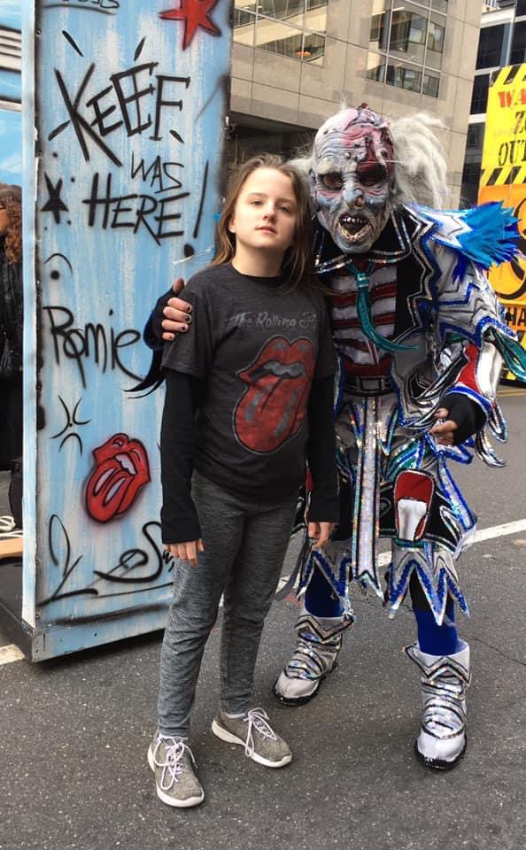 HertzlerMichael's tweet photo. Well, guess what @jackybambam933? Some of Emma’s new language came out last night: “Jumping Jack Flash…It’s a gas.” See what you started! No stopping it now. #EmmaRocksAutism #ThanksToWMMR #WMMRftv #DrackPack #Mummers @933WMMR @mor100 @CARautism https://t.co/KBntAw43Ox