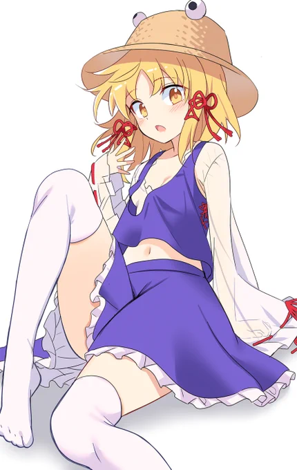 #今月描いた絵を晒そう 今月描いた中で一番お気に入りの諏訪子様です!来月も沢山描くぞー!! 