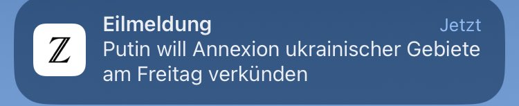 Wichtig war ihm auch, dass er es heute noch nicht bekannt gibt.